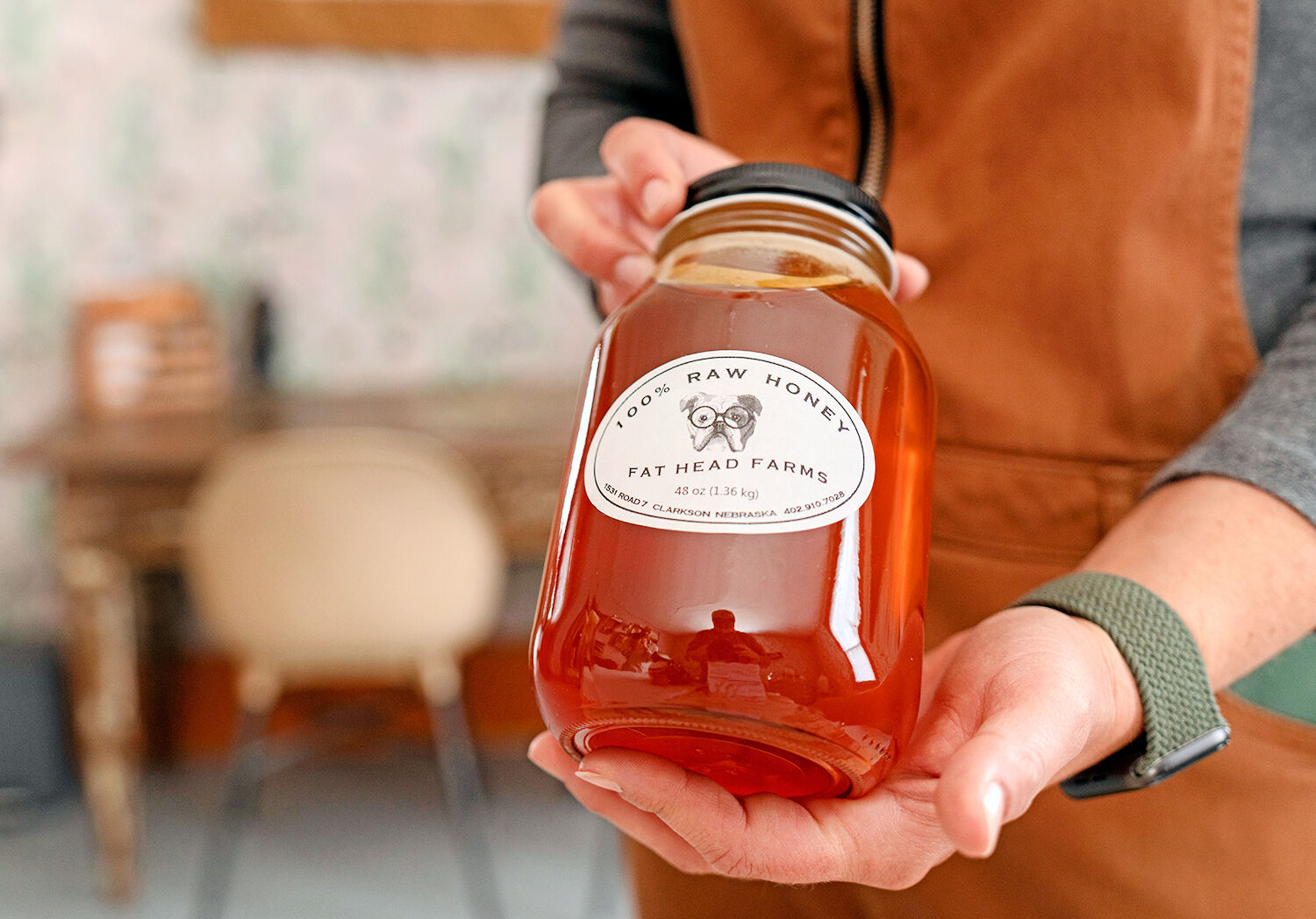 Jar of honey